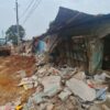 CONAKRY : des femmes vendeuses du marché de Lansanaya Barrage déguerpies