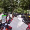 ONU : une mobilisation hostile à Mamadi Doumbouya devant le siège des Nations unies 